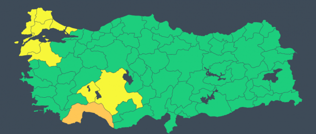 Hava nasıl olacak? 12 Ocak 2022 Türkiye geneli hava durumu...